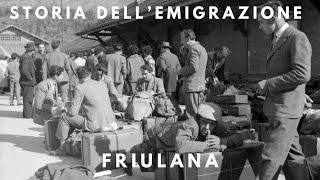 Emigranti friulani raccontano la storia dell'emigrazione dalla Carnia Friuli per cercare lavoro