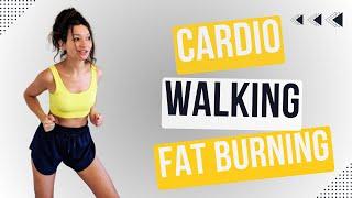 10 MIN WALKING CARDIO WORKOUT - Fat Burning Walk At Home Workout