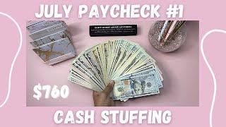 #cashenvelopestuffing #sinkingfunds JULY #1 CASH ENVELOPES & SINKING FUNDS| NURSE BUDGET| SIMPLYKAY