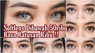 6 SOFTLENS 30RIBUAN YANG NYAMAN BANGET!! Luna gel, Teresa, Veronica, Dubai 3T, Gel Sole 2T