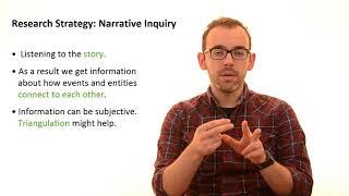 3.9 Research Strategy: Narrative Inquiry