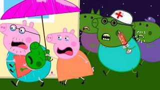 Zombie Apocalypse, Peppa Zombies Appear in the City - Peppa Pig Funny Animation