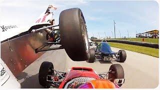 DUFFUS Racer Nearly Decapitated | Keep Calm and Race On
