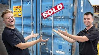 We Bought A Shipping Container for Storage!