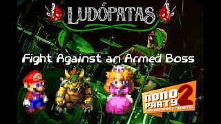 Super Mario RPG - Fight Against an Armed Boss // Ludópatas live at Ñoñoparty 2