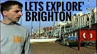 Lets Explore' Brighton the ultimate UK holiday destination, spoof vlog 1989 & 2019