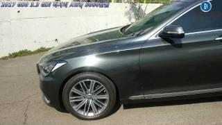 제네시스 G80   3.3 GDi AWD(4륜) 럭셔리 카본 메탈 (N5M) 외관 둘러보기 2017 Hyundai Genesis G80 3 3 Walkaround