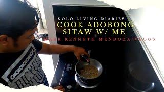 Living Alone Diaries: Cook Adobo With Me #silentvlog #sololivingph #livingalonediaries