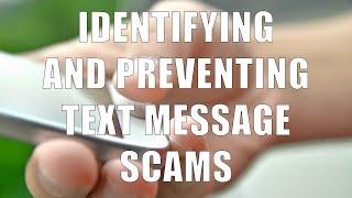 Identifying And Preventing Text Message ID Theft And Scams (DiTuro Productions, LLC)