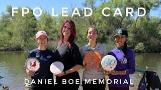 2025 Daniel Boe Memorial • R1 F9 • Sheliemae • Gabrielle Lee • Christina Viola • Eden Fletcher