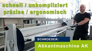 SCHROEDER: Mauerabdeckung ganz einfach ohne Anzeichnen der Biegelinie (DE/EN)