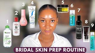 UPDATED BRIDAL SKIN PREP ROUTINE FOR 2023