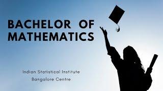 BMath course at Indian Statistical Institute Bangalore