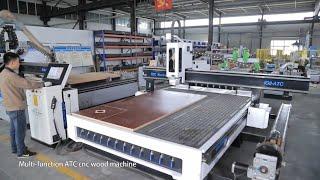 IGOLDENCNC ATC  CNC Router with Rotary axis | Multifunctional CNC Engraving Machine