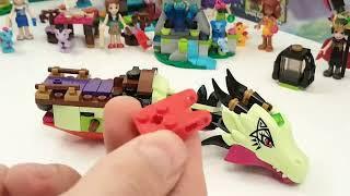 NEW Lego Elves The Goblin King's Evil Dragon 2017 Building Review 41183