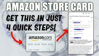 Quick Step-by-Step Amazon Store Credit Card Process! (Synchrony Bank)