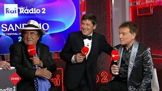 Intervista a Morandi, Al Bano e Ranieri - Radio2 a Sanremo