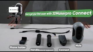 How to get your first scan with 3DMakerpro Connect | JMStudio Mobile