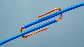 Awesome Idea! How to Twist Electric Wire Together/ Properly Joint Electrical Wire