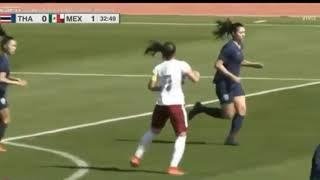 Mexico vs Tailandia 2-1 Resumen Femenil Copa Chipre 2019