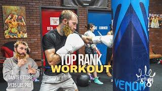 NO REST! Inside Look At How TOP RANK Pro Boxers Train In Las Vegas!