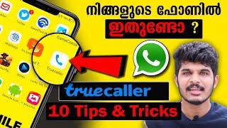 Truecaller 10 Tips & Tricks in malayalam| Truecaller ഒരു സംഭവമാ.. !!!...