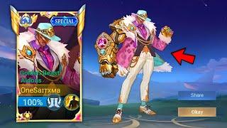 THANK YOU MOONTON FOR THE NEW ALDOUS GOLDEN BEAST SKIN!!! - Mobile Legends