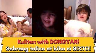 Bonding time nila + Sobrang bibo at sobrang talino ni Sixto!