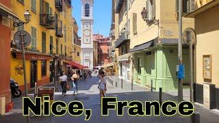 Old Town and Port in Nice France