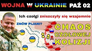 02 PAŹ: NIESAMOWITE! Rosyjski Czołgista ZDERZYŁ SIĘ Z INNYM POJAZDEM PODCZAS BITWY!