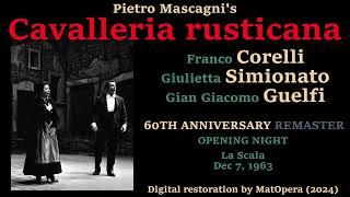 Cavalleria rusticana (1963 La Scala) [Stupendous Sound]