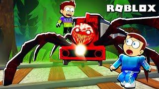 Roblox Choo Choo Charles Horror Game | Shiva and Kanzo Gameplay