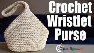 Crochet Wristlet Purse