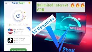 How to start with Alpha V2Ray  try it! | #freeinternet #freedata