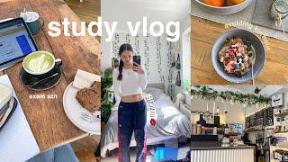 STUDY VLOG| productive spring days, learning languages, finding balance & avoiding burnout AD