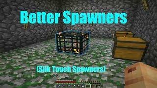 Better Spawners / Silk Touch Spawners -- Minecraft 1.14 Datapack