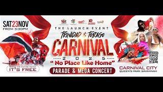 Launch Of T&T Carnival 2025: 'No Place Like Home' Mega Concert