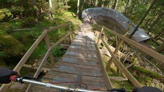 No mercy, the trail that lives up to it's name! (Isaberg Bikepark)