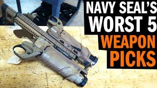 Navy SEAL Mark "Coch" Cochiolo's 5 Worst Weapon Picks