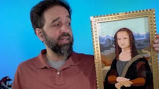 LEGO Mona Lisa set review -- #NotSponsored look at the greatness & creepiness | 31213 Icons / Art