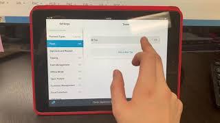Square Tip and Tax Settings