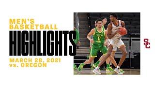 Men's Basketball: USC 82, Oregon 68 - Highlights 3/28/21