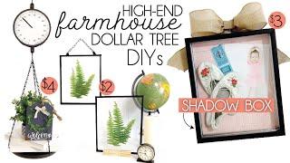 HIGH END Dollar Tree DIYs | DOLLAR TREE Farmhouse Decor DIYs | DIY Challenge