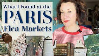 What Antique Treasures Did I Find at the Paris Flea Markets | FRENCH ANTIQUES HAUL!