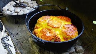 30 Min Dutch Oven  Breakfast - Easy Dutch Oven Cooking