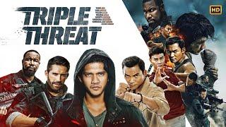 Triple Threat (2019) Movie || Tony Jaa, Iko Uwais, Tiger Chen || Review Fact