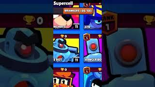  СЛИЛИ БАГ С РОБОТАМИ В БРАВЛ СТАРС! РАБОЧИЙ БАГ #brawlstars #shorts