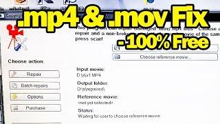 Fix Broken or Corrupt .mp4 .mov Videos Files