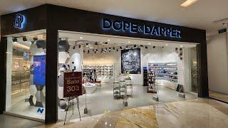 Jakarta City Dope & Dapper Lifestyle sneaker store at Gandaria City Mall walking tour virtual walk