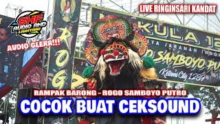 SHAFIRA AUDIO | Tari Rampak Barong Jaranan ROGO SAMBOYO PUTRO Live Ringinsari Kandat 2023